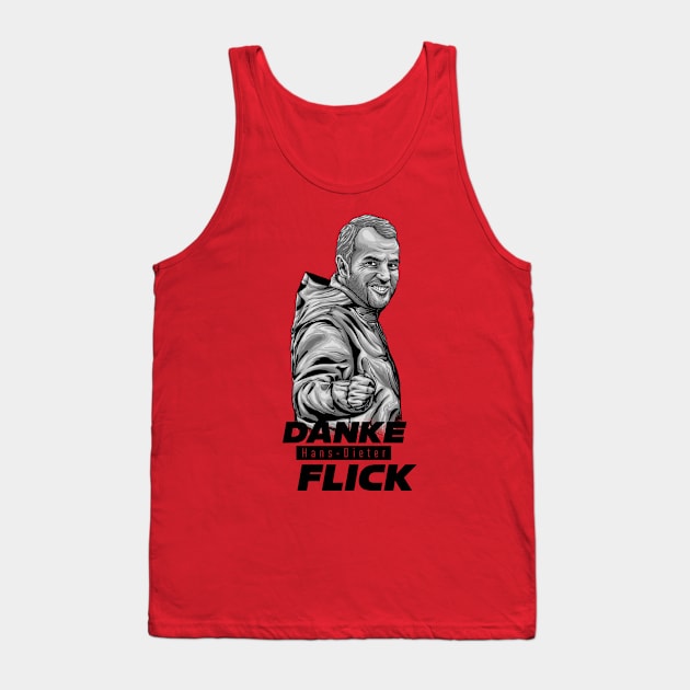 Danke Hans Dieter Flick Tank Top by ajigjoka